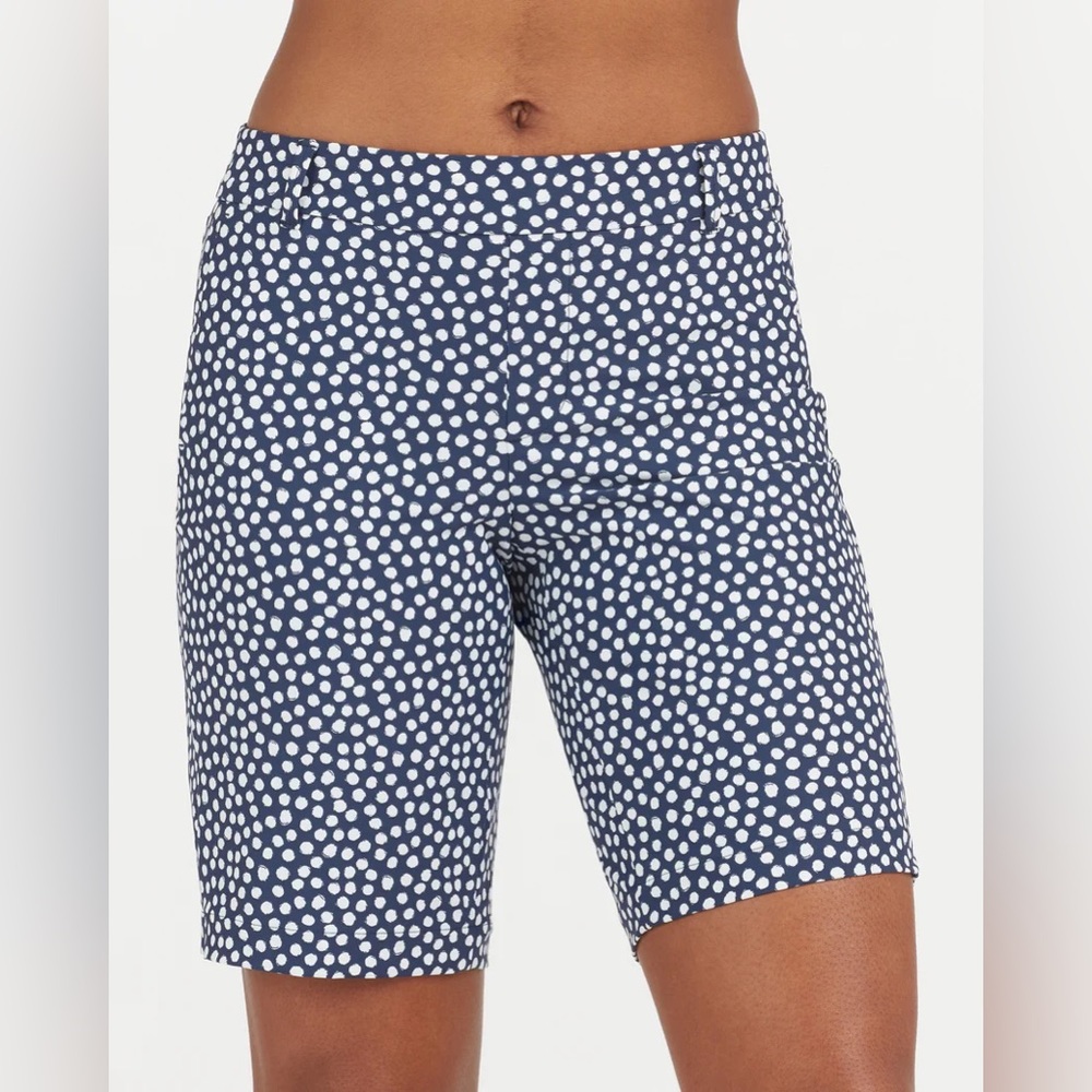 SPANX Sunshine Navy Shorts 10" Bermuda‎